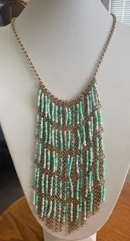 Decree Brand Bin Type Beaded Necklace NWT