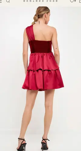Endless Rose One Shoulder Dress