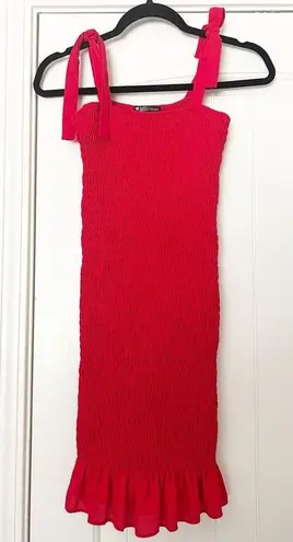 Krisa Smocked Tank Mini Dress