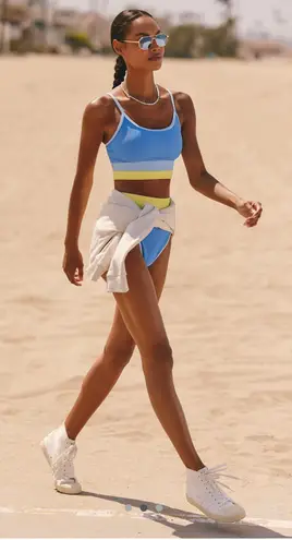 Beach Riot 💙💛 Bikini Set- NWT- Size Medium💛💙