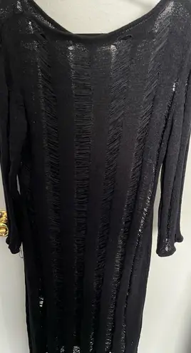Women’s Black Cover Up Dress Size 3X