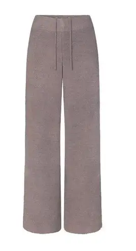 SKIMS  COZY KNIT PANT Flare Grey Chalk size S NWT