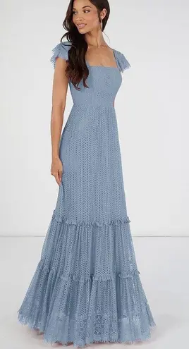 Azazie Dusty Blur Bora Bora Bridesmaid Dress