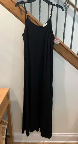 Elan  Black Jordyn Maxi Cover-Up