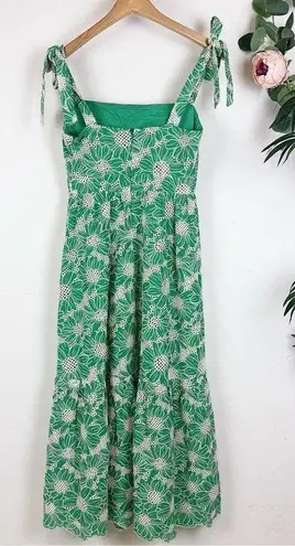 Lost + Wander NWT Zenith Maxi Dress in Green Size Small