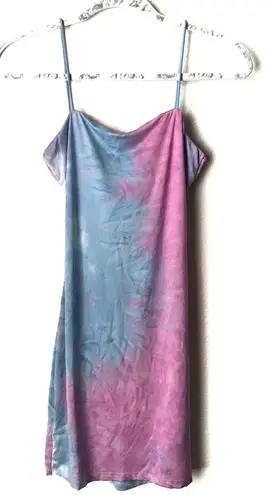 Tie Dye Cami Bodycon Mini Dress XS Multiple