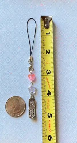 Handmade unique y2k 90’s funky Kawaii phone strap/bag charm/keychain/display🍬📱🌈🎲💕