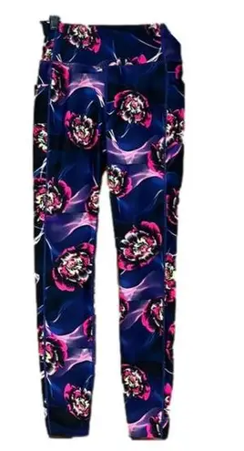 Athletic Works 𝅺 Floral Leggings Women’s Size XS (0-2)