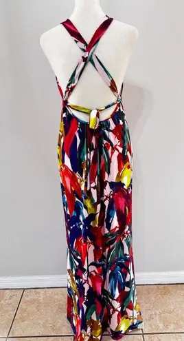 Trina Turk  Tropical Maxi Dress Size 0