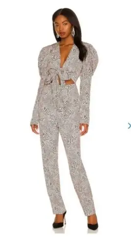 Revolve Animal Print Jumpsuit 