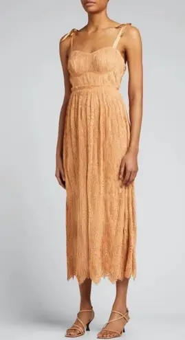 Jonathan Simkhai Bonnie Lace MIDI Dress Size 4