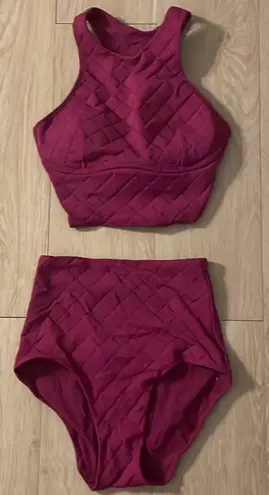 Lululemon Two Piece Swimsuit Pink