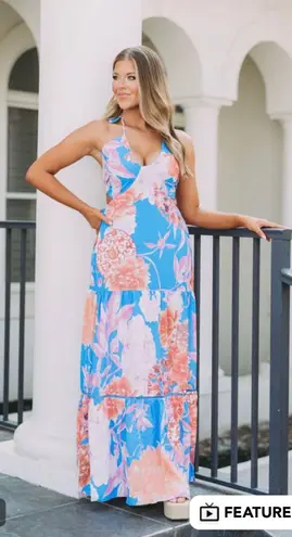 The Cove Paradise Halter Dress