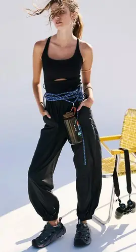 Free People Movement Righteous Onesie in Black size L NWT