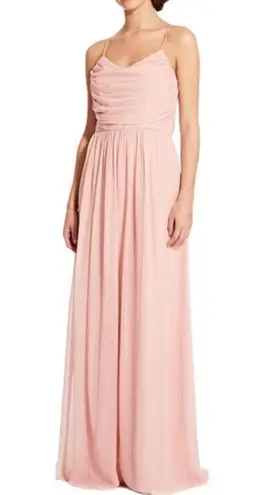 Weddington Way NWT Lila Pink Bridesmaid Gown Prom Dress Rose color size 12
