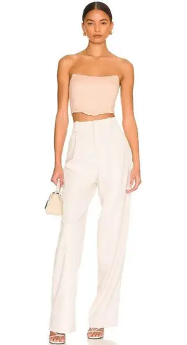 H:ours Yasir Top Light Tan Womens Size Large