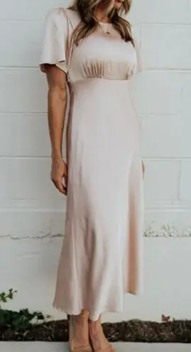 Baltic Born Satin Midi Dress