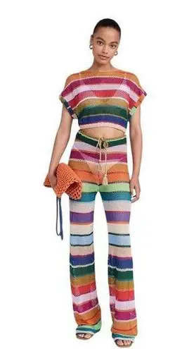 PQ Swim Women's Bree Pants and Crop Top Multi