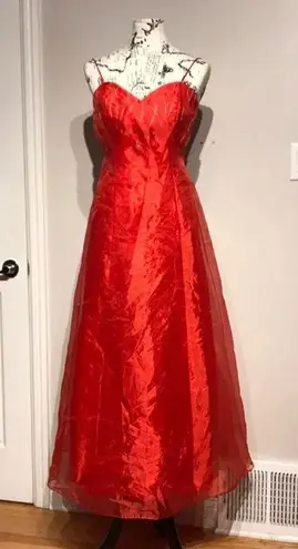 Morgan Gown Corset Prom Sheer Shiny Lace Up Corset Open Back A