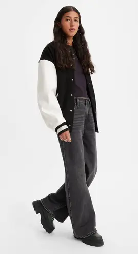 Levi's Baggy Boot Black Jeans