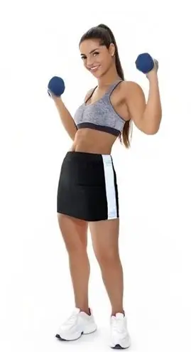 Garage Black & White Mini Skirt – Size S/P