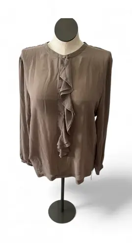 Ellen Tracy Elegant Brown Women's Top size Xl