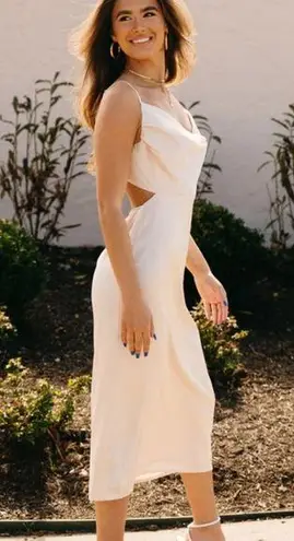 Kittenish fruit printed maxi dress