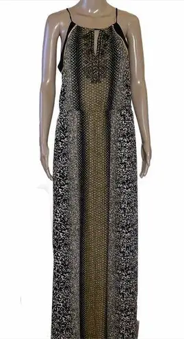 Greylin Anthropologie beaded maxi dress