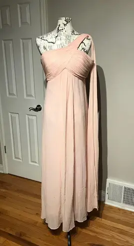 Ever Pretty Vintage One Shoulder strap draped accordion Chiffon Formal Evening Cocktail BallGown Dress Asymmetric coquette Gown
