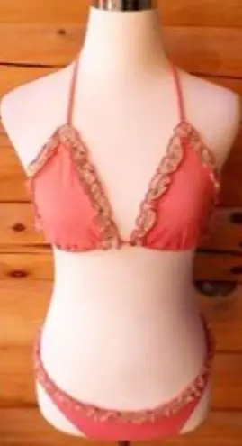 Victoria's Secret ✨Victoria Secret Coral String Bikini Set✨