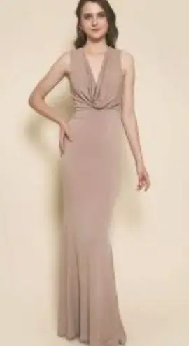 Nookie New Entice Drape Front Gown Small