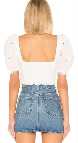 LPA Melita Top in White Large