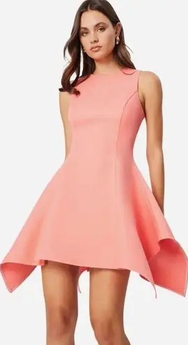 Elliatt NWOT Brianite Fit & Flare Sleeveless Coral Minidress sz M
