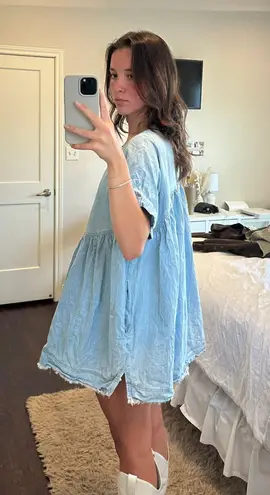 Free People Denim Dress