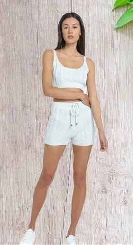 Showpo Pink Diamond Celinna Knit Top in Grey Gray Size undefined