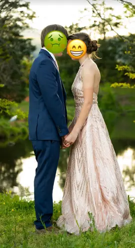 Studio 17 Rose gold Prom dress