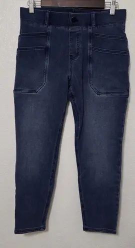 Betabrand Motherlode Yoga Denim Stretch Skinny Jeans Medium Short Petite