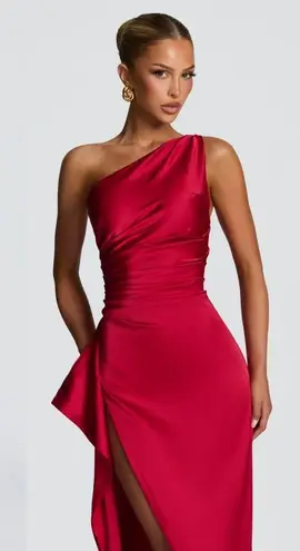 BabyBoo Ariel Red Maxi Dress Size XS