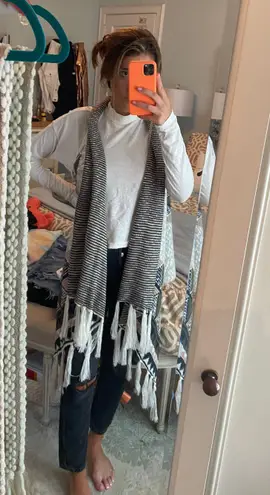 Entro Boho Fringe Vest