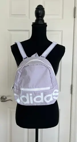 Adidas Small Purple Backpack