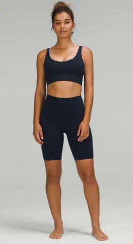 Lululemon True Navy/ Blue Linen Align Reversible Bra *Light Support, A/B Cup