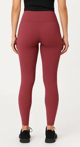 Athleta  Ultra High-Rise Elation Tight Leggings Size Small in Deep Red - Image 1