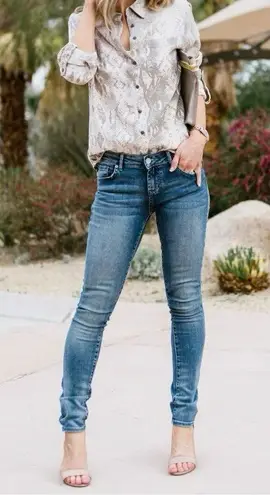 Dear John Joyrich Mid Rise Skinny Jeans Size 27