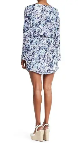 Cupcakes and Cashmere 💕💕 Violeta Dress Blue ~ Small NWT Floral Long Bell Sleeve