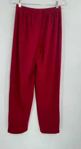 Blair Women’s Red Elastic Back Pull On Pants 3188031, Size Small