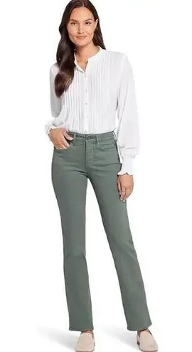 NYDJ  Marilyn Straight Jeans Sage Leaf Lift Tuck 4P