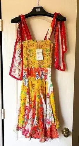 Mochi Natalia Dress XS Red