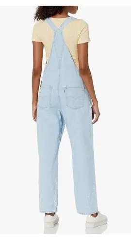 Levi's NEW  Womens Vintage Denim Overalls Stone Shadow Oversized Light Wash  XL