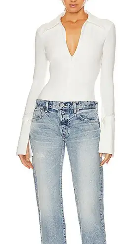 The Line By K Kili Bodysuit in White size Medium $149 Revolve