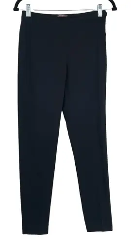 J. McLaughlin Women's Black Elastic Waist Comfort Ankle Leggings Pants Size 2